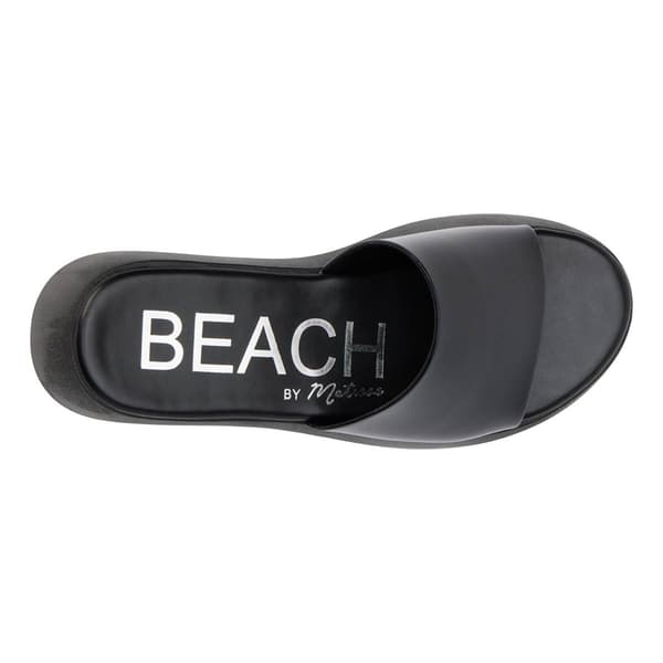 Womens Beach by Matisse Solar Platform Slide Sandals
