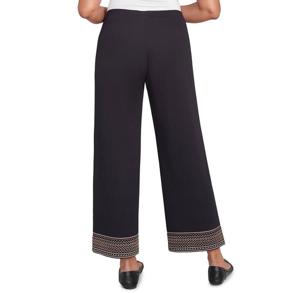 Petite Ruby Rd. New Neutrals Pull On Ribbed Slinky Pants