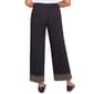 Petite Ruby Rd. New Neutrals Pull On Ribbed Slinky Pants - image 3