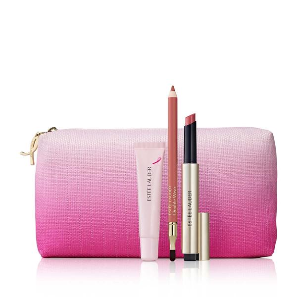 Estee Lauder(tm) Pink Horizon Lip Collection Pink Ribbon Makeup Set