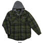 Mens Smith's Sherpa Lined Flannel Shirt Jacket - image 6