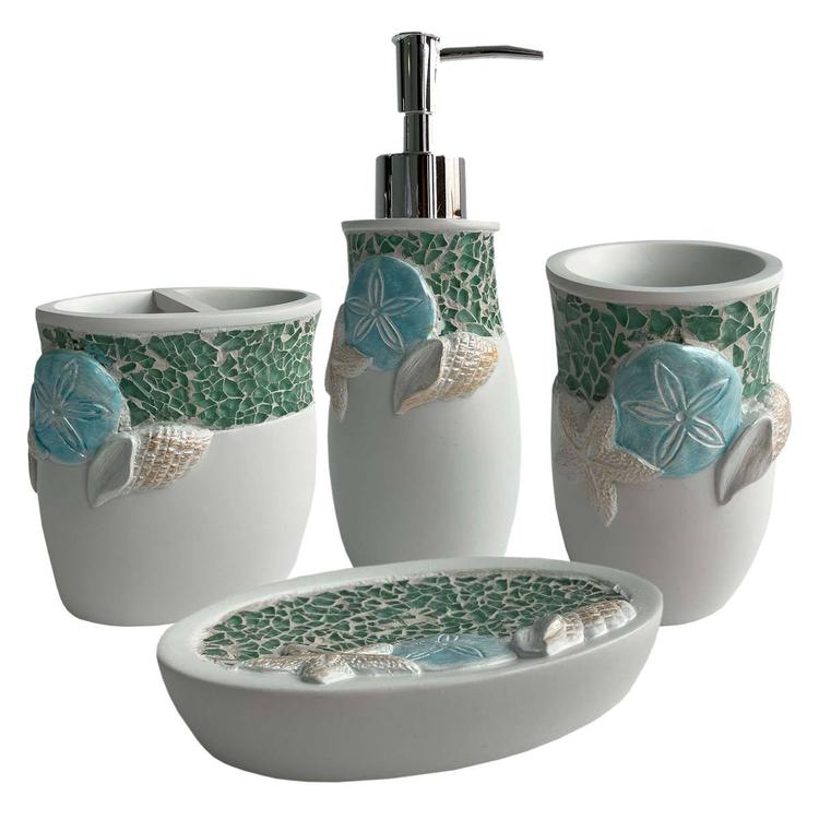 Sweet Home Collection Seascape Lotion Pump/Soap Dispenser