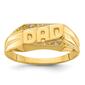 Men's Diamond Classics&#40;tm&#41; 10kt. Gold Diamond Accent DAD Ring - image 1