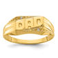 Men's Diamond Classics(tm) 10kt. Gold Diamond Accent DAD Ring - image 1