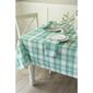 Johnson Plaid Fabric Tablecloth - image 1