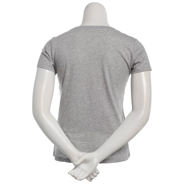 Womens Mountain Ridge Short Sleeve Daisy Crew Neck Graphic Tee