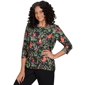 Womens Alfred Dunner Classics Cardinals On Branches Tee - image 3