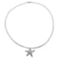 Gianni Argento 1/10ctw. Starfish Necklace - image 1