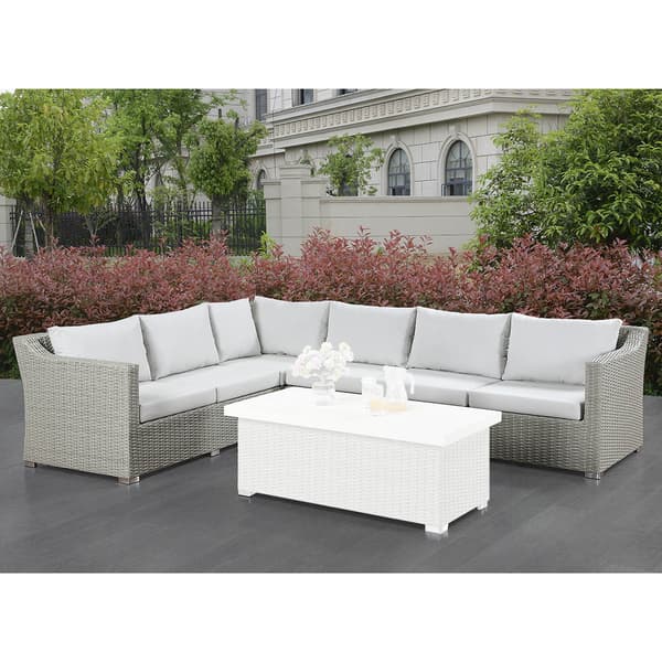 Bonita Springs 4pc. Resin Wicker Sectional Boscov's