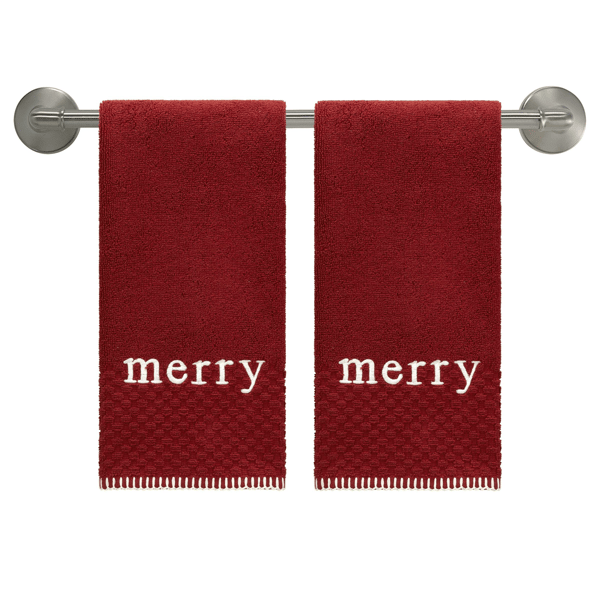 Avanti Merry 2pc. Hand Towel
