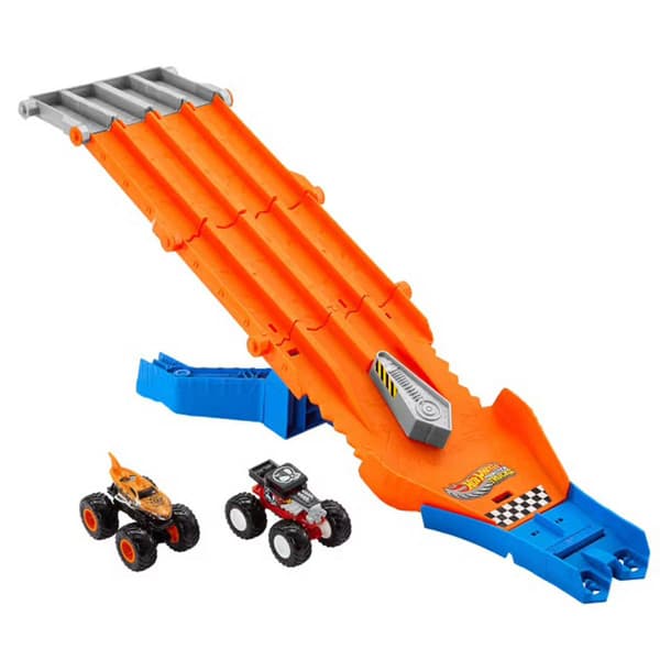 Hot Wheels(R) Sharks vs Dinos Racedown Destruction Track Set
