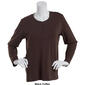 Womens Hasting &amp; Smith Long Sleeve Solid Henley Top - image 4