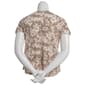 Petite Hasting & Smith Short Roll Cuff Sleeve Blouse - Taupe - image 2