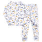 Boys (4-10) Only Boys® Just Chill Yummy 4pc Pj set - White/Blue - image 3