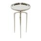 9th & Pike&#174; Contemporary Round Silver Aluminum Raised Edge Table - image 2