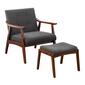 Convenience Concepts Take a Seat Natalie Fabric Chair & Ottoman - image 1