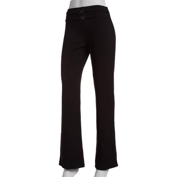 Juniors A. Byer Double Buckle Pants - image 
