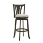 Armen Living Elle 30in. Dark Roast Bar Height Rubberwood Barstool - image 1