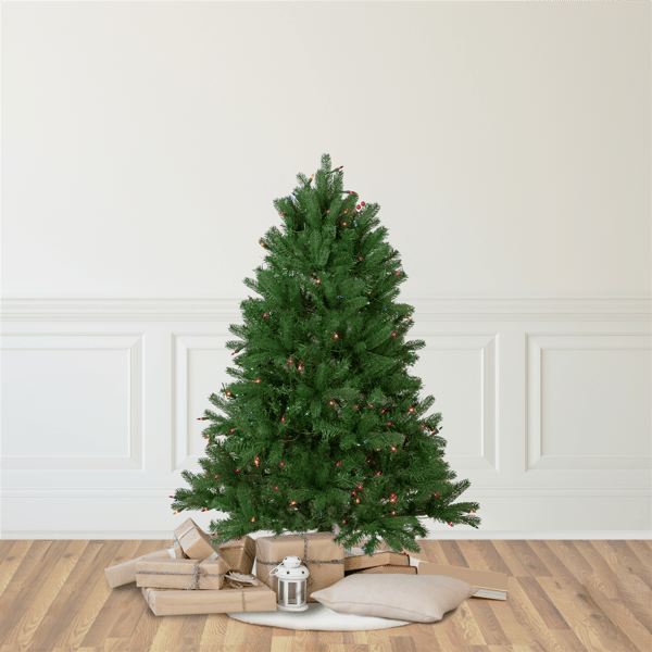 Northlight 4ft. Pre-Lit Full Sierra Noble Fir Christmas Tree