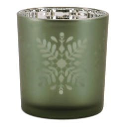 Melrose Frosted Snowflake Votive Holder - Set of 3