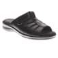 Womens Flexus&#40;R&#41; By Spring Step Vamp Slide Sandals - Black Patent - image 1
