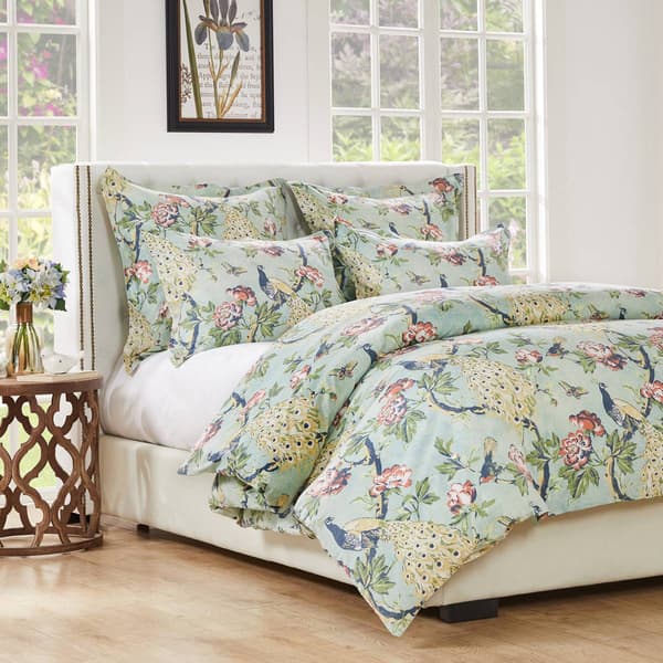 Greenland Home Fashions(tm) Pavona Victorian Garden Duvet Set - image 