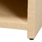 bali & pari William Grasscloth 1-Drawer Nightstand with Shelves - image 7