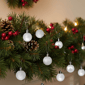 Northlight 18ct Silver Splendor 4-Finish Christmas Ball Ornaments - image 3