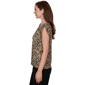 Womens Emaline Key Items Cap Sleeve Abstract Dot Blouse - image 4