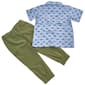 Toddler Boy Hunter Fish Button Down And Cargo Pants Set - image 2