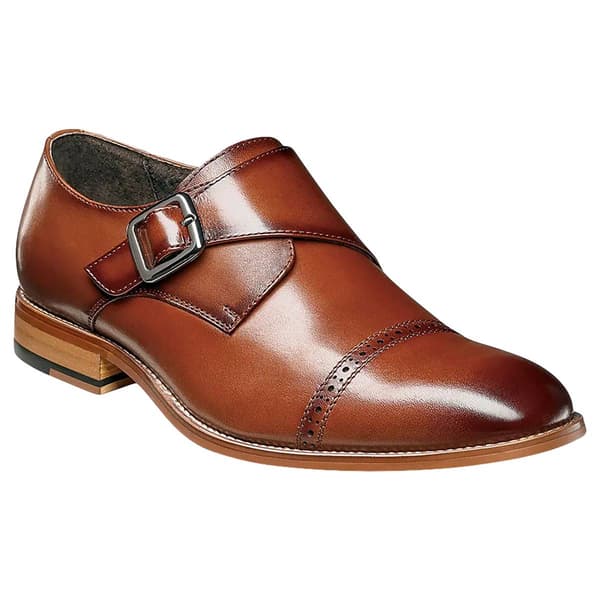 Mens Stacy Adams Desmond Cap Toe Monk Strap Oxfords