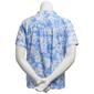 Plus Size Erika Hayden Tonal Floral Casual Button Down - image 3