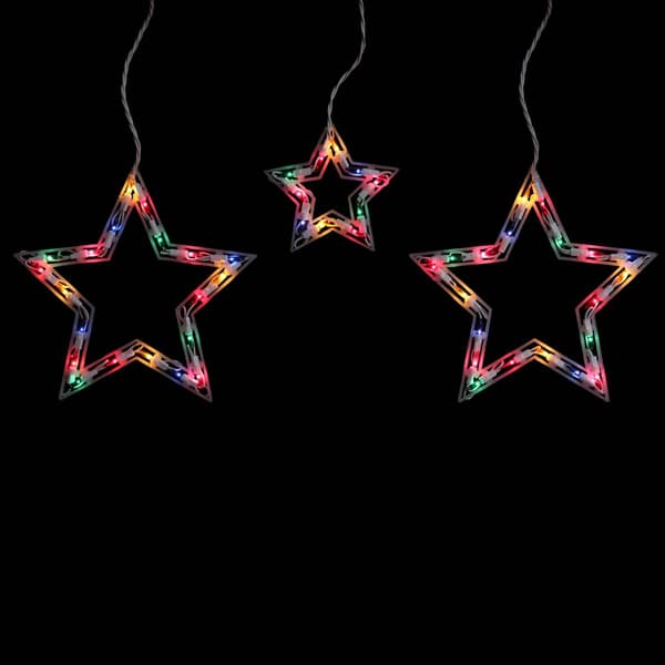Northlight Seasonal 8.5ft. Star Mini Icicle Christmas Lights