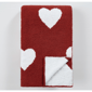 Truly Soft Cozy Hearts Reversible Throw Blanket - image 5