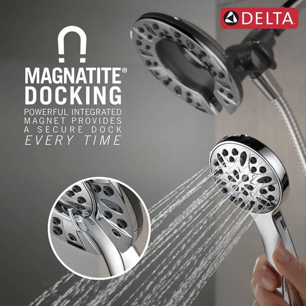 Delta® In2ition 4 Setting 2 in 1 Shower Head