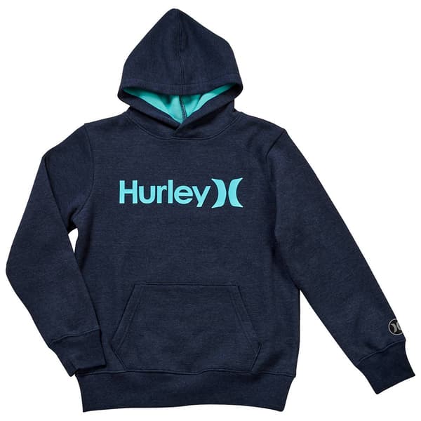 Boys (8-20) Hurley Lightweight Pullover Hoodie - Navy Heather
