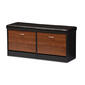 Baxton Studio Foley Two-Tone Entryway Storage Shoe Organizer - image 2