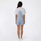 Juniors No Comment Linen Like Ikat Cuff Romper - image 2
