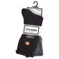 Womens Steve Madden 2pk. Teddy Embroidered Super Crew Socks - image 1