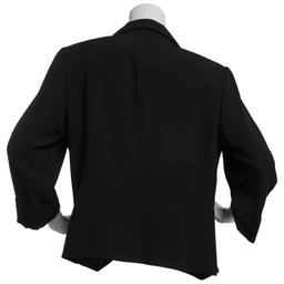 Womens Kasper Callie Stretch Crepe Open Blazer