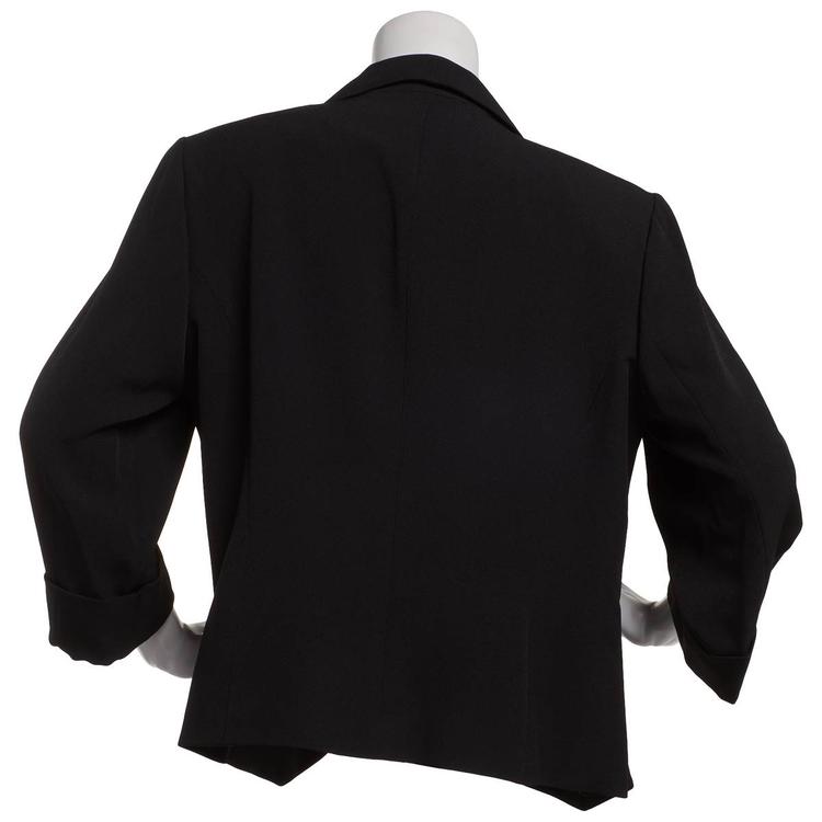 Womens Kasper Callie Stretch Crepe Open Blazer