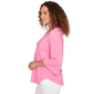 Petite Ruby Rd. California Dreaming Horseshoe Floral Blouse - image 4