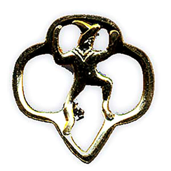 Girl Scouts Brownie Membership Pin - image 