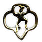 Girl Scouts Brownie Membership Pin - image 1