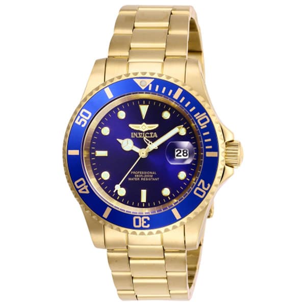 Mens Invicta Pro Diver Blue Dial Quartz Watch - 26974 - image 