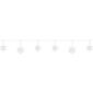 Northlight Seasonal 8.5ft. Snowflake Icicle Christmas Lights - image 4