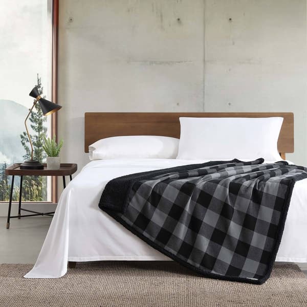 Eddie Bauer Cabin Plaid Cotton Throw