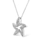 Haus of Brilliance Diamond Accent Starfish Pendant Necklace - image 3