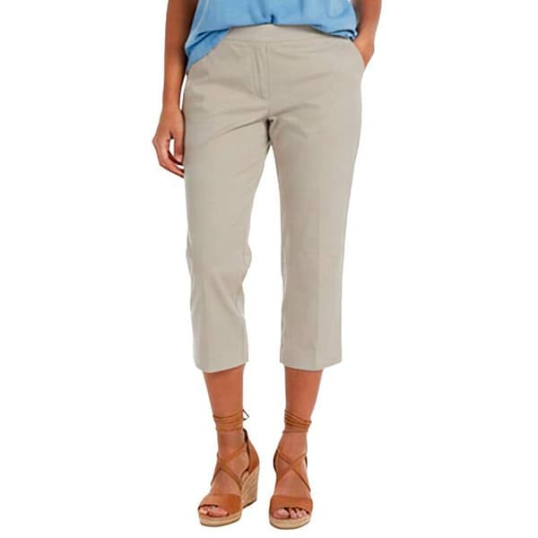 Womens Briggs Lux Millennium Cat Eye Pocket Capris - image 