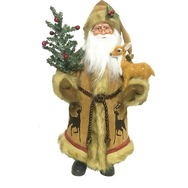 Santa's Workshop 15in. Buck Master Santa Figurine - image 